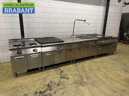 RVS Electrolux Baklijn Dubbele friteuse Doorkookplaat Bain, Zakelijke goederen, Horeca | Keukenapparatuur, Ophalen of Verzenden