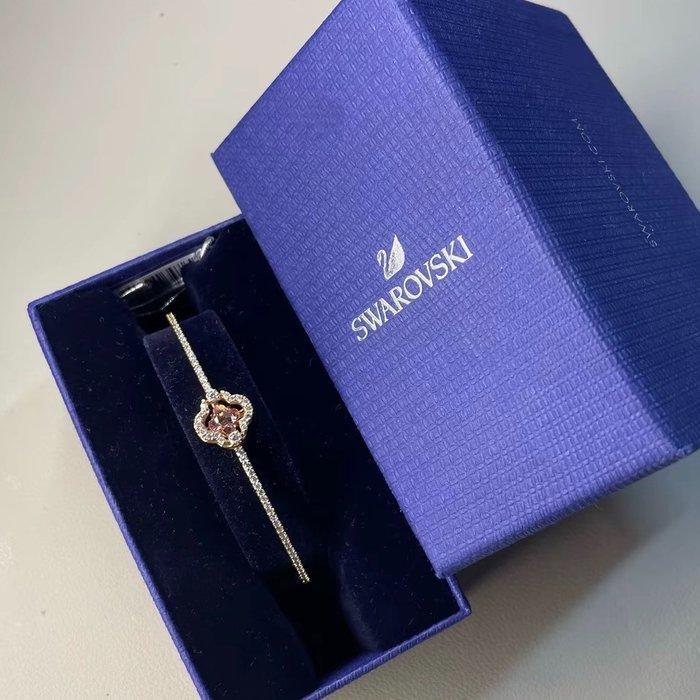 Swarovski - Beeld, Sparkling Dance series four-leaf, Antiek en Kunst, Curiosa en Brocante