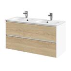 Tiger Reverse Meubelset 120 cm met 2 lades Naturel eik - Mat, Doe-het-zelf en Bouw, Ophalen of Verzenden, Nieuw, Bad