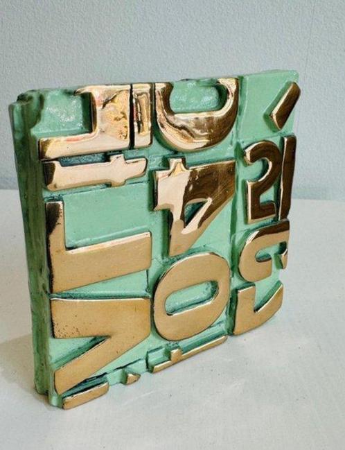 Karl Lagasse (1981) - Bronze Vert Jade  - No reserve, Antiquités & Art, Art | Peinture | Moderne