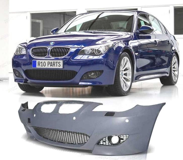 PARE CHOCS FRONTAL BMW E60 E61 07-10 LOOK M5 PDC SRA, Autos : Pièces & Accessoires, Carrosserie & Tôlerie, Envoi