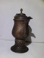 Grote waterkoker - Koper, Messing - Kashmir - Eind 19e eeuw, Antiek en Kunst