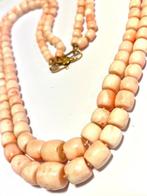 Halsketting - 14 karaat Geel goud Koraal, Handtassen en Accessoires, Nieuw