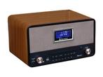 Roadstar HRA-1786D+BT radio Persoonlijk Digitaal Hout, Verzenden, Zo goed als nieuw