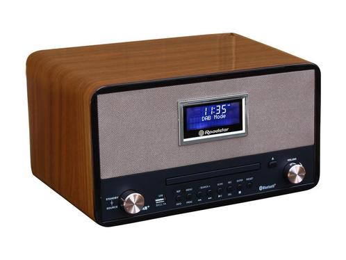 Roadstar HRA-1786D+BT radio Persoonlijk Digitaal Hout, Huis en Inrichting, Woonaccessoires | Overige, Zo goed als nieuw, Verzenden
