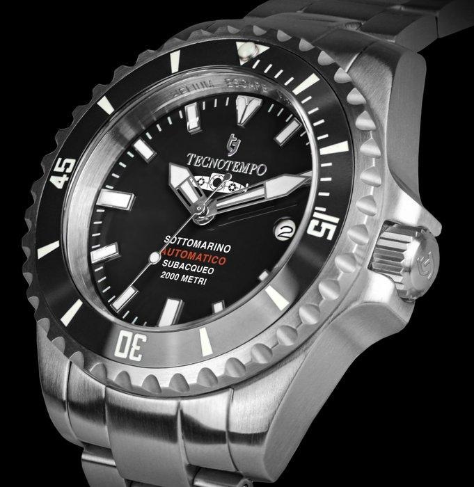 Tecnotempo - Automatic Diver 2000M - Limited Edition - -, Handtassen en Accessoires, Horloges | Heren
