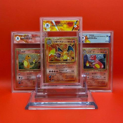 Tris Starter (Base Set) Charizard, Charmeleon, Charmander,, Hobby en Vrije tijd, Verzamelkaartspellen | Pokémon