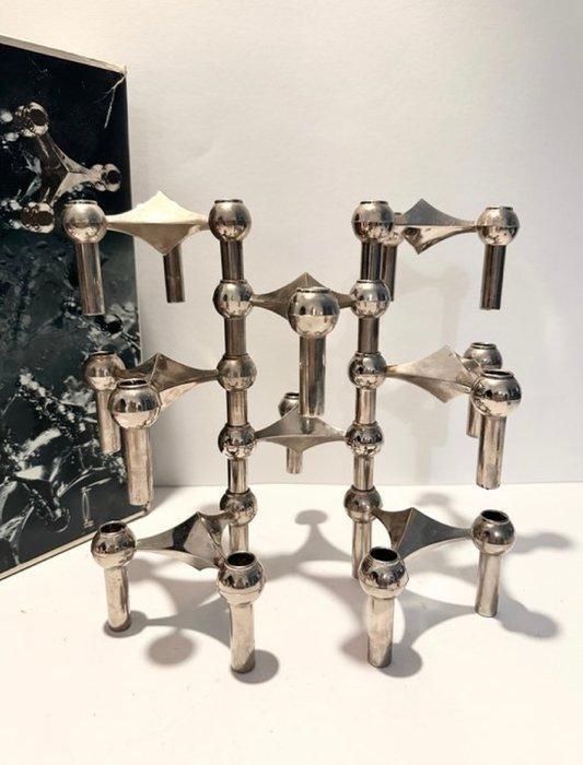 Nagel Konzept - Werner Stoff - Kandelaar S22 (8) - Chroom, Antiek en Kunst, Antiek | Meubels | Stoelen en Sofa's
