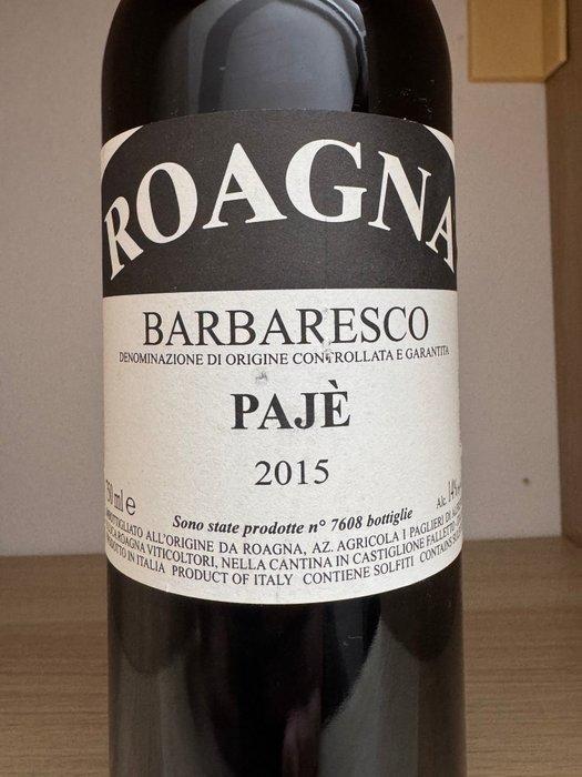 2015 Roagna, Pajè - Barbaresco - 1 Fles (0,75 liter), Collections, Vins