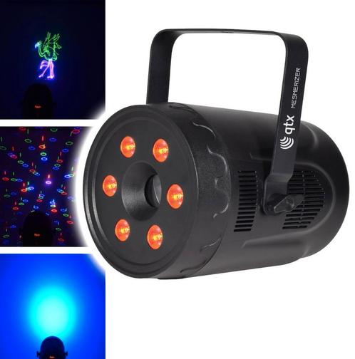 QTX Mesmerizer 3D-animatielaser Met LED-parlichten, Muziek en Instrumenten, Licht en Laser