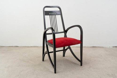 Thonet - Fauteuil - n° 511 - Hêtre, Tapisserie, Antiek en Kunst, Antiek | Meubels | Stoelen en Sofa's