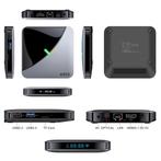 A95X Air 8K TV Box Mediaspeler Android Kodi - 4GB RAM - 64GB, Audio, Tv en Foto, Nieuw, Verzenden