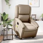 vidaXL Sta-op-massagestoel elektrisch kunstleer, Huis en Inrichting, Fauteuils, Verzenden, Nieuw