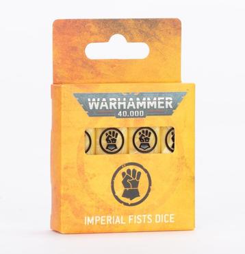 Imperial Fists dice (Warhammer 40.000 nieuw) beschikbaar voor biedingen