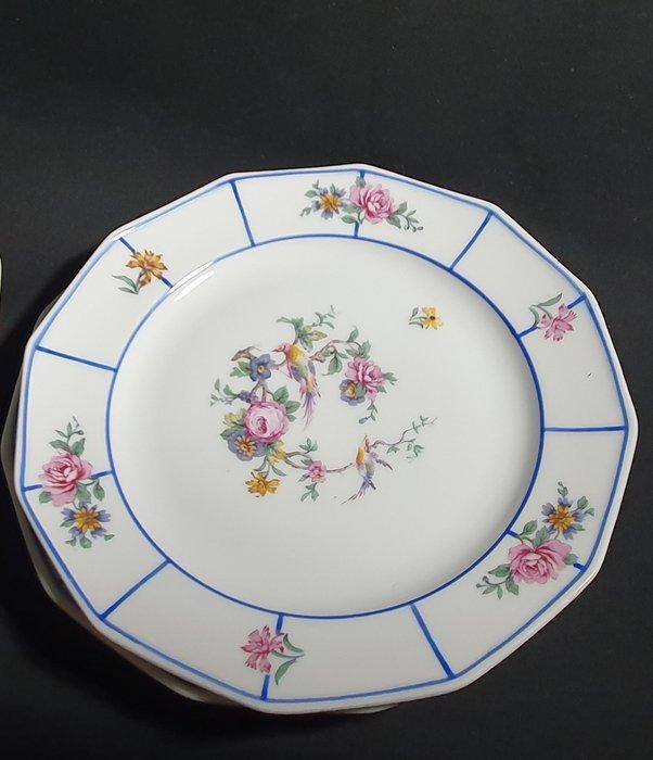 Bernardaud & Co. Limoges - Dessertservies - Porselein - 6, Antiek en Kunst, Antiek | Meubels | Tafels