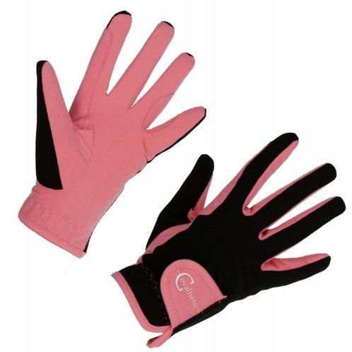 Kinderreithandschuh lilli black-pink, gr. m - kerbl, Services & Professionnels, Animaux | Chevaux | Soins, Garde & Dressage