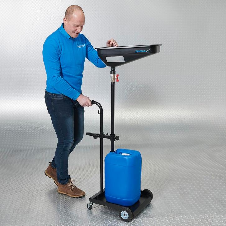 Datona Olie opvangtrolley - Datona - Zwart, Doe-het-zelf en Bouw, Gereedschap | Handgereedschap, Ophalen of Verzenden