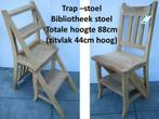 Trapstoel 2-in-1, stoel en huishoudtrapje / ladder in-een