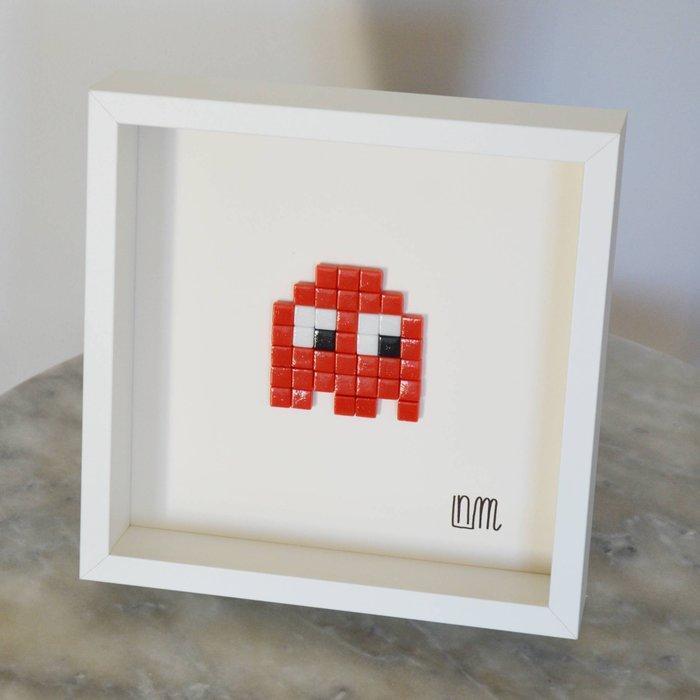 nLm - Pac-Man Red, Mosaic, Antiek en Kunst, Kunst | Designobjecten