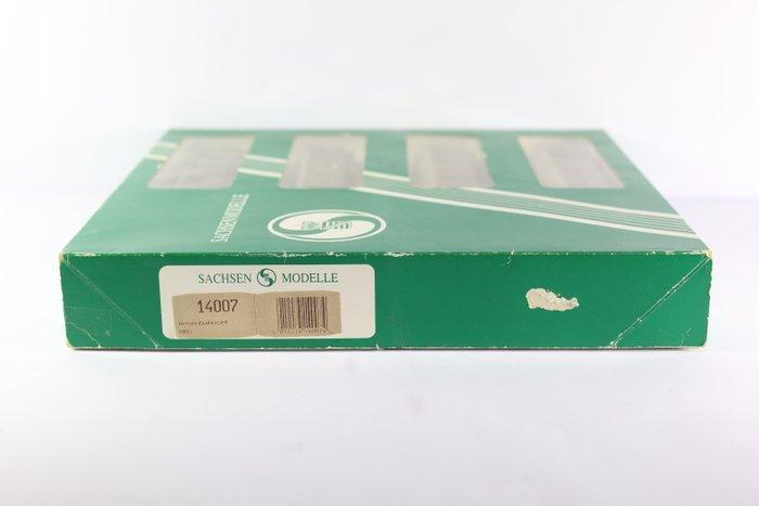 Sachsenmodelle H0 - 14007 - Model treinwagon (4) - 4-delige, Hobby en Vrije tijd, Modeltreinen | H0
