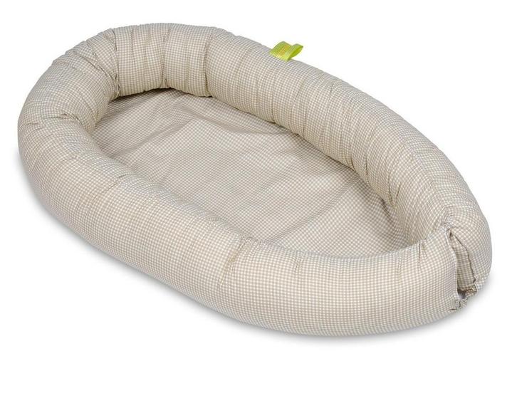 Veilig Babynest 0-8M | Beige Geruit | Laatste Stuks!, Enfants & Bébés, Porte-bébés & Écharpe porte bébé, Enlèvement ou Envoi