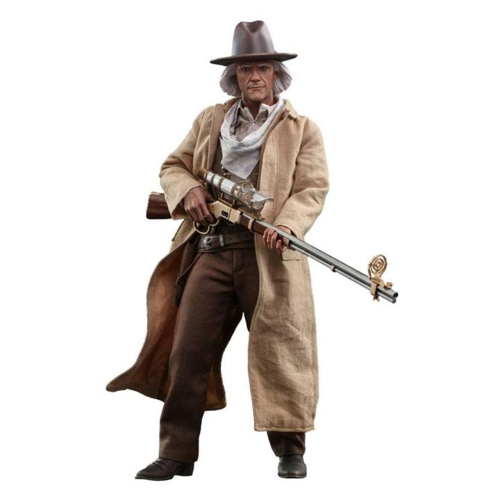 Back To The Future III Action Figure 1/6 Doc Brown 32 cm, Collections, Cinéma & Télévision, Enlèvement ou Envoi