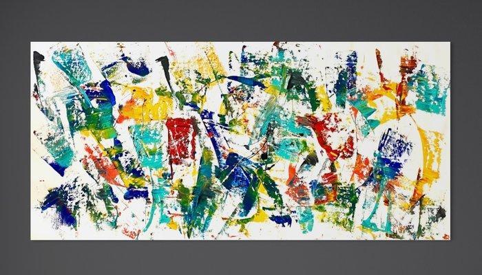 Alberto Stocco - Abstract, Antiek en Kunst, Kunst | Schilderijen | Modern