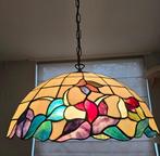Tiffany stijl plafondlamp XL - Plafondlamp - Glas-in-lood