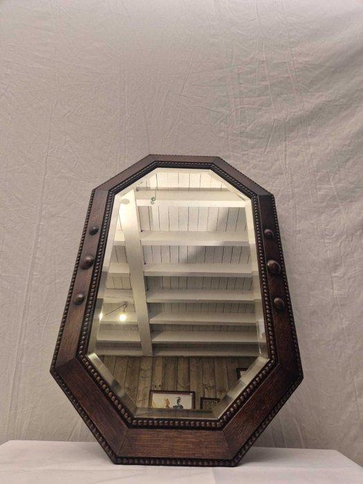 Spiegel - Hout, Antiek en Kunst, Curiosa en Brocante