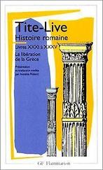 Histoire romaine - livres xxxi a xxxv - liberation ...  Book, Tite Live, Verzenden