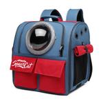 Space Cat Blauw - Katten Rugzak - Huisdieren Draagtas - Klei, Verzenden, Nieuw