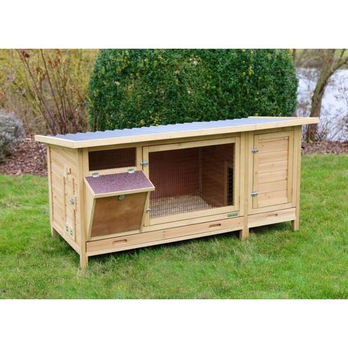 Konijnenhok xxl vario met hooiruif - afmetingen 155x76x80cm, Dieren en Toebehoren, Stalling en Weidegang