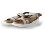 Rieker Sandalen in maat 40 Beige | 5% extra korting, Verzenden, Beige, Sandalen of Muiltjes, Gedragen