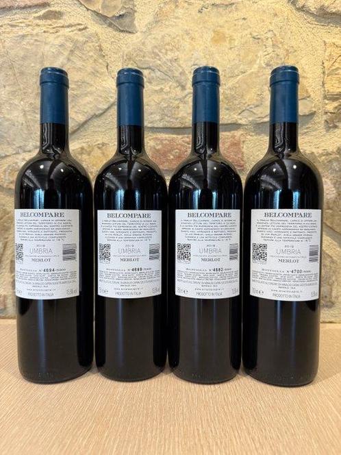 2019 Arnaldo Caprai, Belcompare - Umbrië - 4 Flessen (0.75, Verzamelen, Wijnen