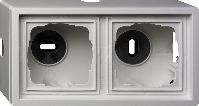 Gira F100 Boîte Pour Montage en saillie Appareillage, Doe-het-zelf en Bouw, Elektriciteit en Kabels, Verzenden