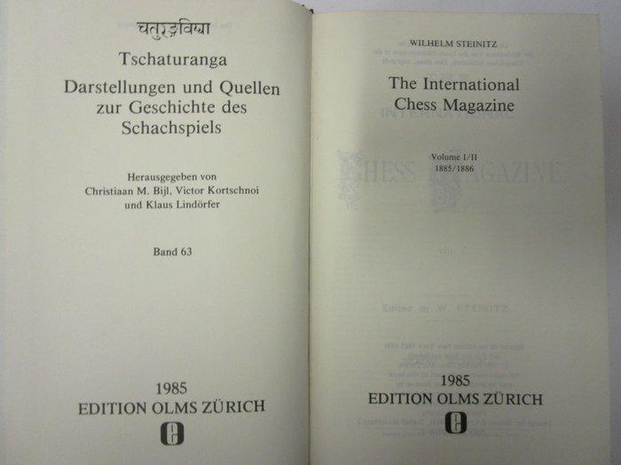 Wilhelm Steinitz - The International Chess Magazine 1885 -, Antiquités & Art, Antiquités | Livres & Manuscrits