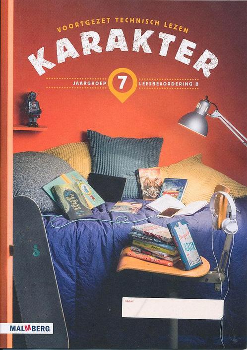 Karakter Leesbevordering B groep 7 (per 5 stuks), Livres, Livres scolaires, Envoi