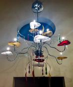Kroonluchter - Staal, Murano - multicolor platen