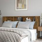 vidaXL Hoofdbordkast 220x18,5x104,5 cm gerookt eikenkleurig, Huis en Inrichting, Slaapkamer | Bedden, Verzenden, Nieuw