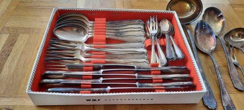 WMF - Ménagère (50) - Plaqué(e) argent, Antiek en Kunst, Antiek | Meubels | Tafels
