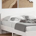 vidaXL Tête de lit blanc 160 cm bois massif de pin, Verzenden