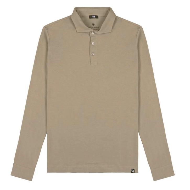 2dekans | 7Square Skyr Polo Long Sleeve - Beach Sand - Maat, Kinderen en Baby's, Kinderkleding | Overige, Ophalen of Verzenden