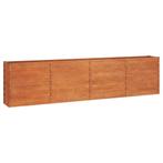 Plantenbak Cortenstaal 320cm - Tweede Kansje - Voor Balko..., 100 cm of meer, Verzenden, Nieuw, Metaal