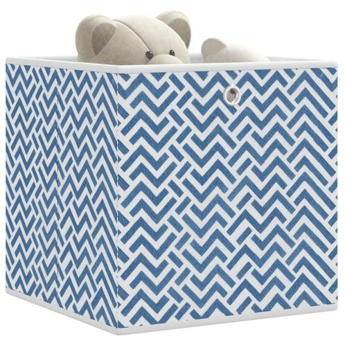 vidaXL Opbergboxen 10 st inklapbaar 32x32x32 cm ongeweven, Doe-het-zelf en Bouw, Kratten en Dozen, Nieuw, Verzenden