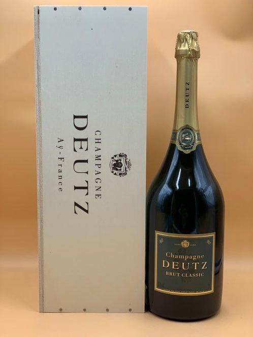 Deutz, Brut Classic - Champagne - 1 Dubbele Magnum/Jerobeam, Verzamelen, Wijnen