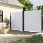 vidaXL Auvent latÃ©ral rÃ©tractable blanc 220x600 cm, Verzenden