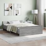 vidaXL Cadre de lit tête de lit et pied de lit sonoma, Maison & Meubles, Chambre à coucher | Lits, Neuf, Verzenden