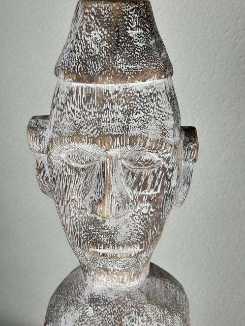 sculptuur, Handgesneden stambeeld/voorvader - Dayak - 60 cm, Antiek en Kunst, Kunst | Designobjecten