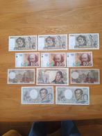 France. - 11 banknotes - various dates  (Sans Prix de