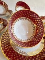 Limoges, Porcelaine de Paris - René Caire - Kop en schotel -, Antiek en Kunst